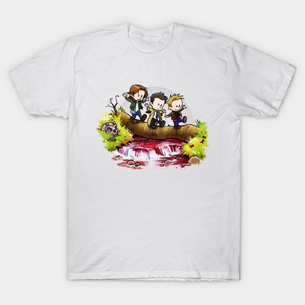 Team Free Will Goes Exploring T-Shirt by theghostfire